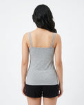 Sajiero Soft Cotton Camisole - Daisy - Grey
