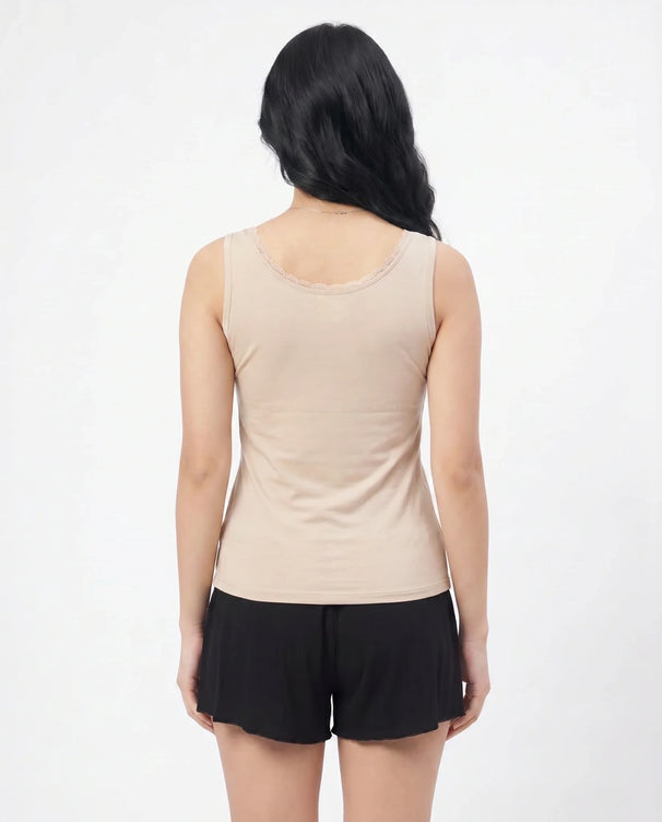 Sajiero Pack Of 3 - Soft Cotton Camisole - Embella