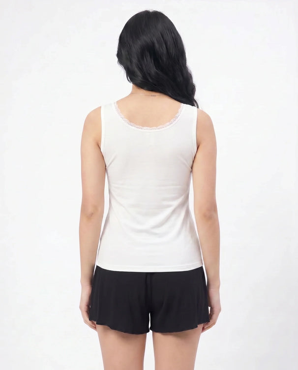 Sajiero Pack Of 3 - Soft Cotton Camisole - Embella