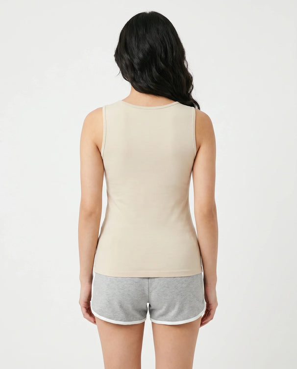 Sajiero Soft Cotton Camisole - Florette - Skin
