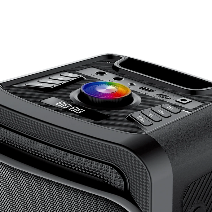 Audionic Solo X-80 Plus Portable Party Speaker with Wireless Mic