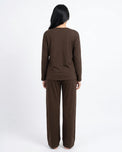Sajiero Summer Loungewear Set - Relaxco - Brown