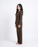 Sajiero Summer Loungewear Set - Relaxco - Brown