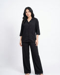Sajiero Summer Loungewear Set - Softco - Black