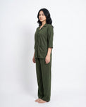 Sajiero Summer Loungewear Set - Softco - Dark Green