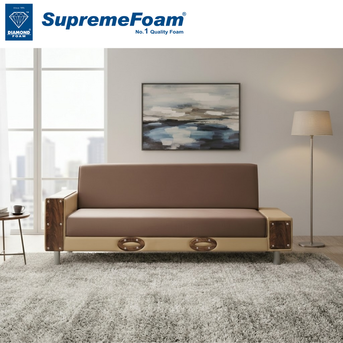 Diamond Supreme Foam Alfa Sofa Cum Bed | Diamond Foam Official Store