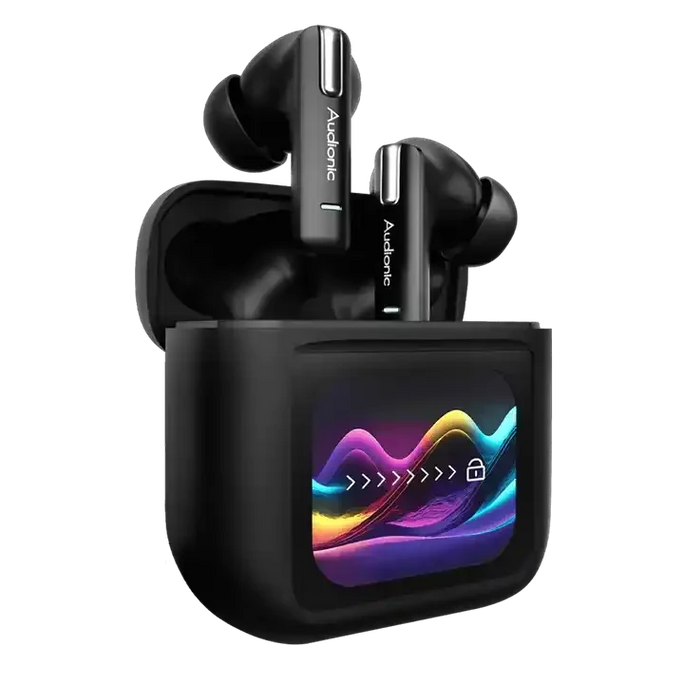 Audionic Trance Airbud 810 True Wireless Earbuds with LCD Display & ANC
