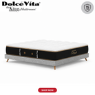 Dolce Vita Plush Soft Tight Top Pocket Spring Mattress | Urban Series | 15 Years Brand Warranty
