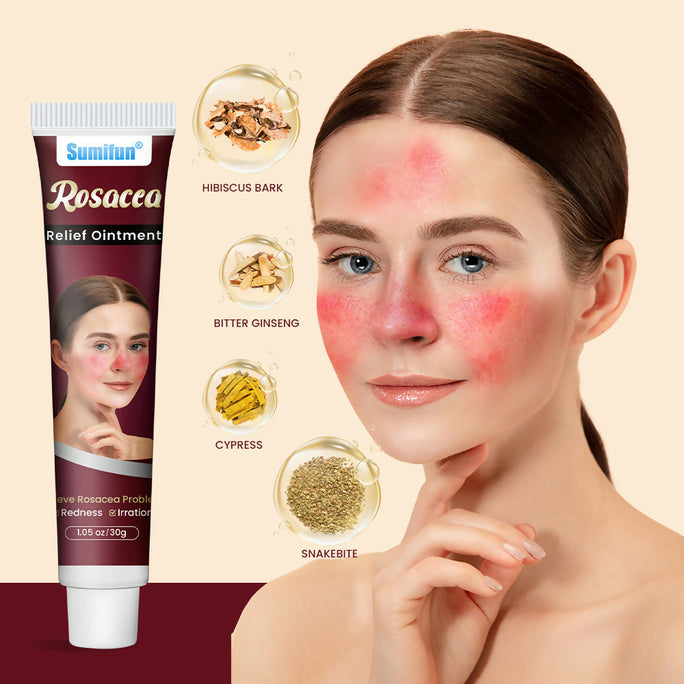 Sumifun Redness Relief Face Cream 30g | Soothing Facial Moisturizing Cream | Daily Skin Care Cream for Sensitive Skin