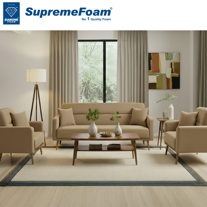 Diamond Supreme Foam Vanta Lounge Sofa Set | Diamond Foam Official Store