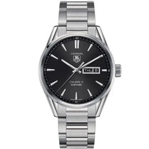 Tag Heuer WAR201A.BA0723 Carrera Men’s Automatic Swiss Made Silver Stainless Steel Black Dial 41mm Watch