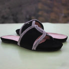 Milli Legacy 9230 Velvet Fancy Slippers For Women