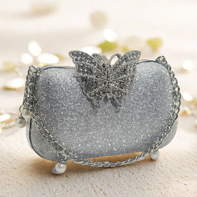Milli legacy Fancy Butterfly Style Clutch For Women