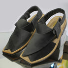 Milli Legacy 42460 Leather Peshawari Chappal For Men