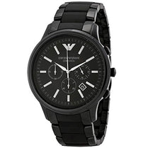 Emporio Armani AR1451 Men’s Chronograph Quartz Stainless Steel Black Dial 47mm Watch