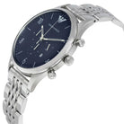 Emporio Armani AR-1942 Men's Watch Stainless Steel Blue Dial 43mm