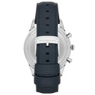 Emporio Armani AR11018 Lambda Blue Leather Strap Blue Dial Chronograph Quartz Watch