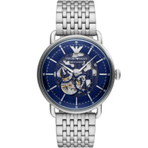 Emporio Armani AR60024 Aviator Skeleton Automatic Men's Watch