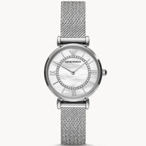 Emporio Armani AR11319 Women’s Analog Stainless Steel Mother of Pearl Dial 32mm Watch