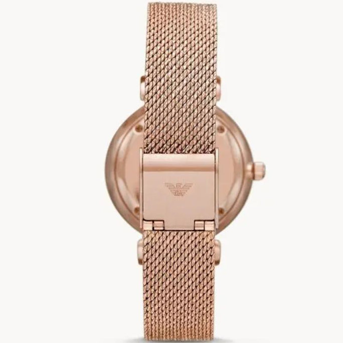 Emporio Armani AR11320 Women’s Analog Stainless Steel Mother of Pearl Dial 32mm Watch