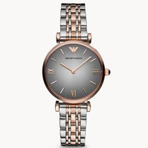 Emporio Armani AR1725 Women’s Analog Stainless Steel Grey Dial 32mm Watch