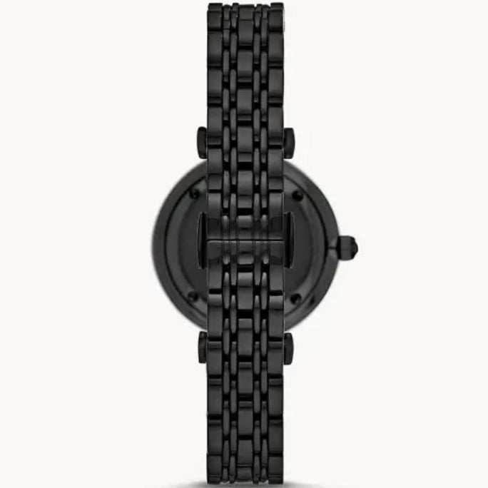 Emporio Armani AR11245 Women’s Analog Stainless Steel Black Dial 32mm Watch