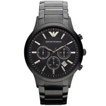 Emporio Armani AR2453 Men’s Quartz Stainless Steel Black Dial 43mm Watch