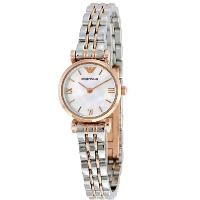 Emporio Armani AR1764 Women’s Analog Stainless Steel Mother of Pearl Dial 22mm Watch