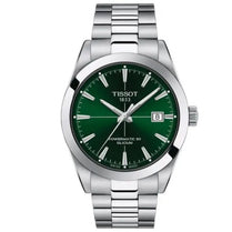 Tissot T127.407.11.091.01 Men’s Swiss Made Powermatic Silver Stainless Steel Green Dial 40mm Watch