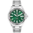 Tag Heuer WAY2015.BA0927 Aquaracer Men’s Automatic Swiss Made Silver Stainless Steel Green Dial 43mm Watch