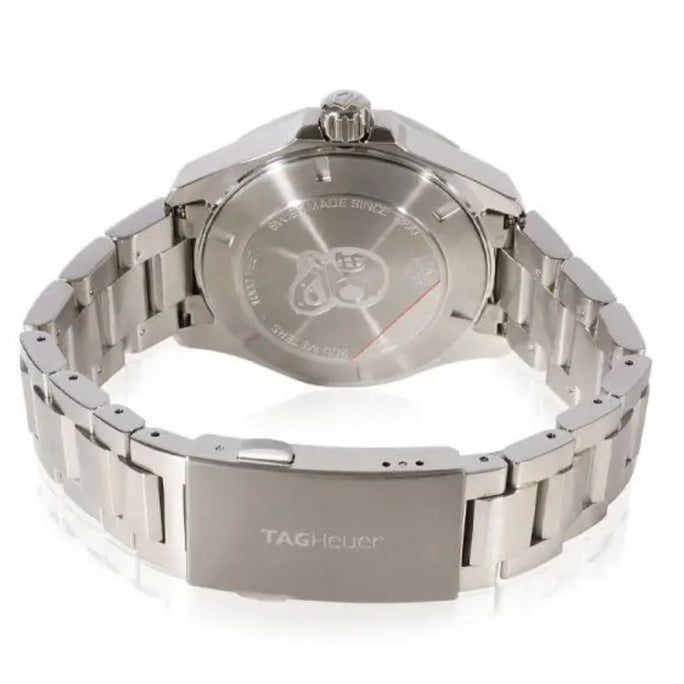 Tag Heuer WAY2015.BA0927 Aquaracer Men’s Automatic Swiss Made Silver Stainless Steel Green Dial 43mm Watch