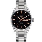Tag Heuer WAR201C.BA0723 Carrera Men’s Automatic Swiss Made Silver Stainless Steel Black Dial 41mm Watch
