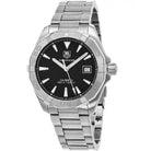 Tag Heuer WAY2110.BA0928 Aquaracer Men’s Automatic Swiss Made Silver Stainless Steel Black Dial 41mm Watch