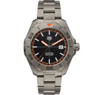 Tag Heuer WAY208F.BF0638 Aquaracer Men’s Automatic Swiss Made Grey Stainless Steel Black Dial 43mm Watch