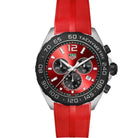 Tag Heuer CAZ101AN.FT8055 Formula 1 Men’s Quartz Swiss Made Red Silicone Strap Red Dial 43mm Watch