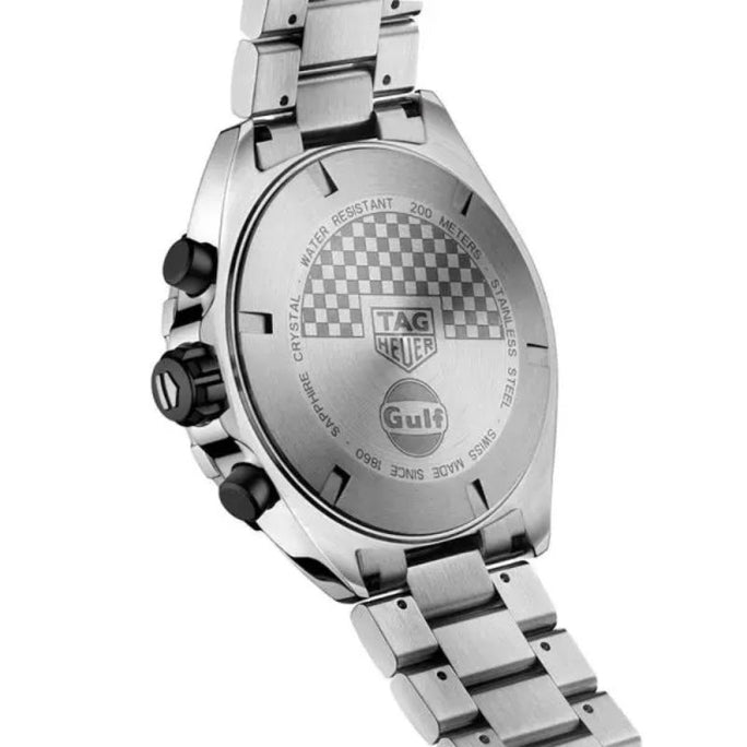 Tag Heuer CAZ101N.BA0842 Formula 1 Men’s Quartz Swiss Made Silver Stainless Steel Blue Dial 43mm Watch