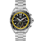 Tag Heuer CAZ101AC.BA0842 Formula 1 Men’s Quartz Swiss Made Silver Stainless Steel Black Dial 43mm Watch