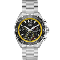 Tag Heuer CAZ101AC.BA0842 Formula 1 Men’s Quartz Swiss Made Silver Stainless Steel Black Dial 43mm Watch