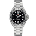 Tag Heuer WAZ1112.BA0875 Formula 1 Men’s Quartz Swiss Made Silver Stainless Steel Black Dial 41mm Watch