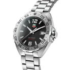 Tag Heuer WAZ1112.BA0875 Formula 1 Men’s Quartz Swiss Made Silver Stainless Steel Black Dial 41mm Watch