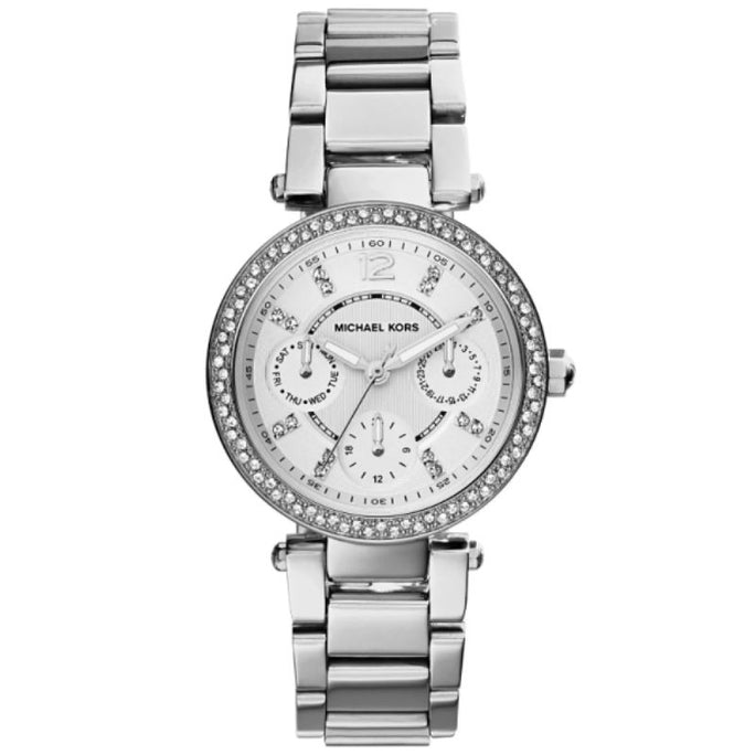 Michael Kors MK5615 Women’s Quartz Stainless Steel Silver Dial 33mm Watch