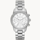 Michael Kors MK6428 Women’s Quartz Stainless Steel White Dial 37mm Watch