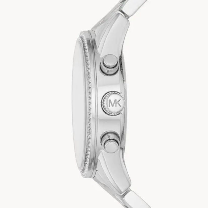 Michael Kors MK6428 Women’s Quartz Stainless Steel White Dial 37mm Watch