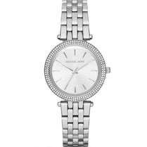 Michael Kors MK3429 Women’s Quartz Stainless Steel Silver Dial 33mm Watch