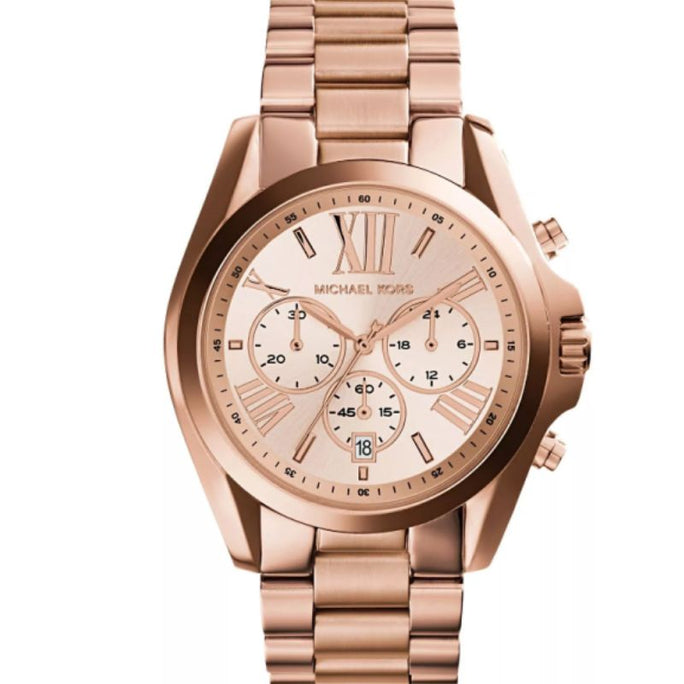 Michael Kors MK5503 Women’s Quartz Stainless Steel Rose Gold Dial 43mm Watch