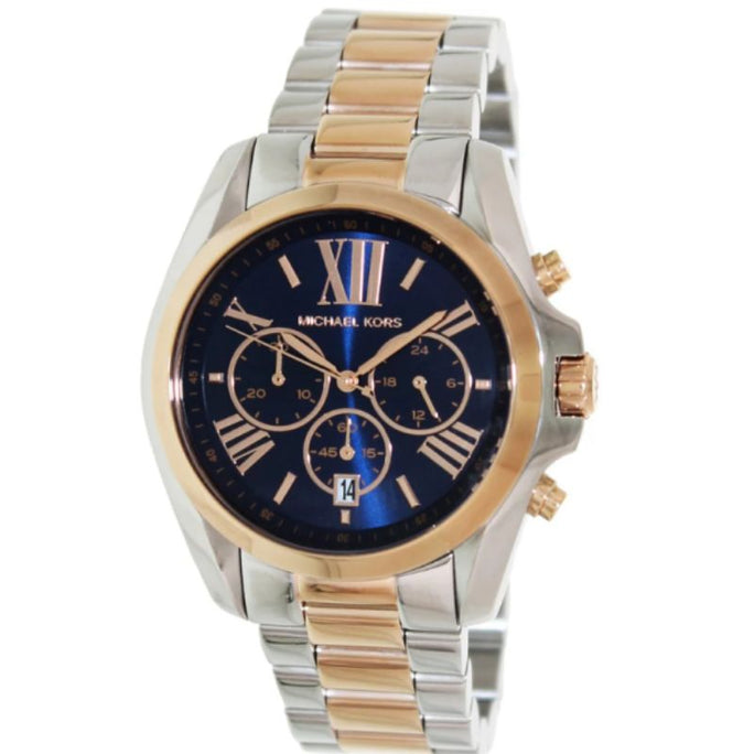 Michael Kors MK5606 Women’s Chronograph Quartz Stainless Steel Blue Dial 43mm Watch