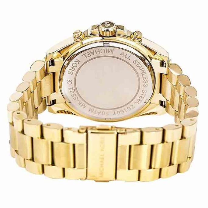 Michael Kors MK5502 Women’s Chronograph Quartz Stainless Steel Espresso Brown Dial 40MM Watch