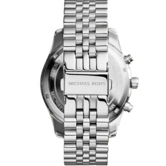 Michael Kors MK8405 Men’s Chronograph Quartz Stainless Steel Silver Dial 45mm Watch