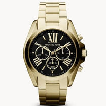 Michael Kors MK5739 Women’s Chronograph Quartz Stainless Steel Black Dial 43MM Watch