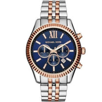 Michael Kors MK8412 Men’s Quartz Two-tone Stainless Steel Blue Dial 45mm Watch